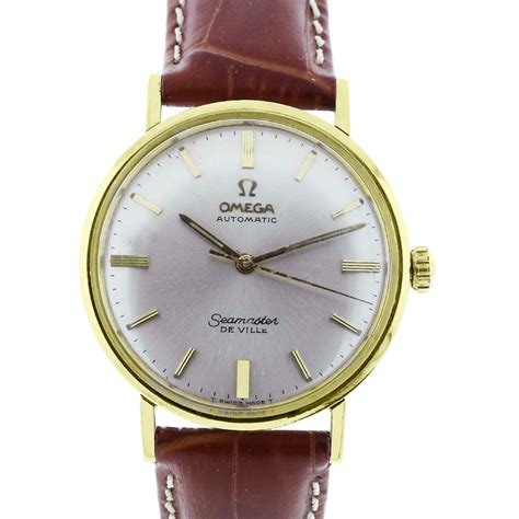 omega seamaster leather watch straps|authentic watches omega straps.